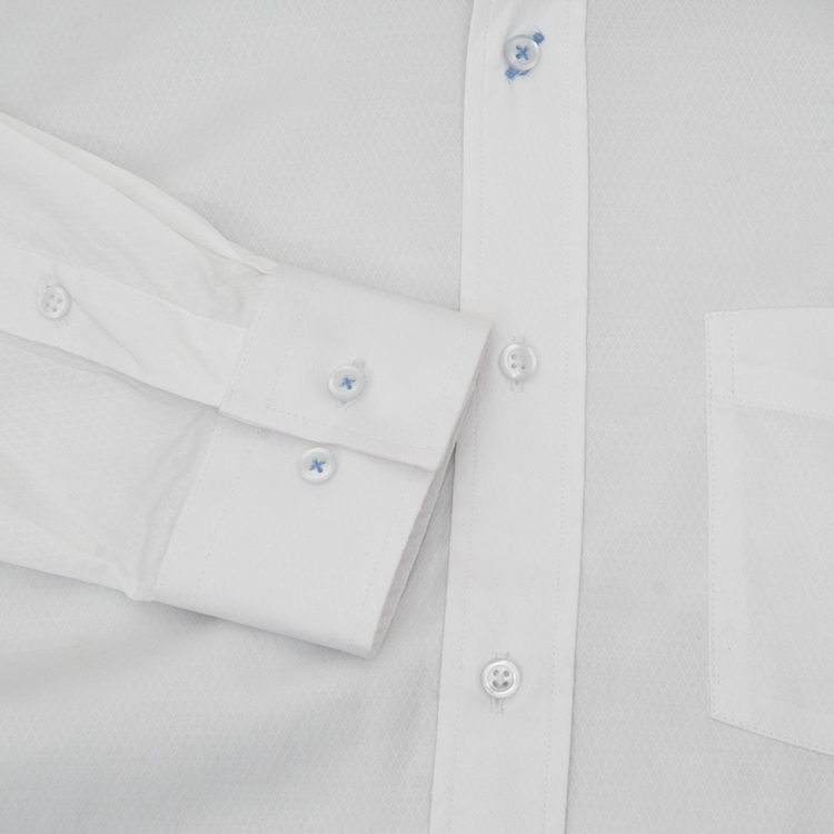camisa blanco estructura labrada marca emporium cl sico 156270 BLANCO 3