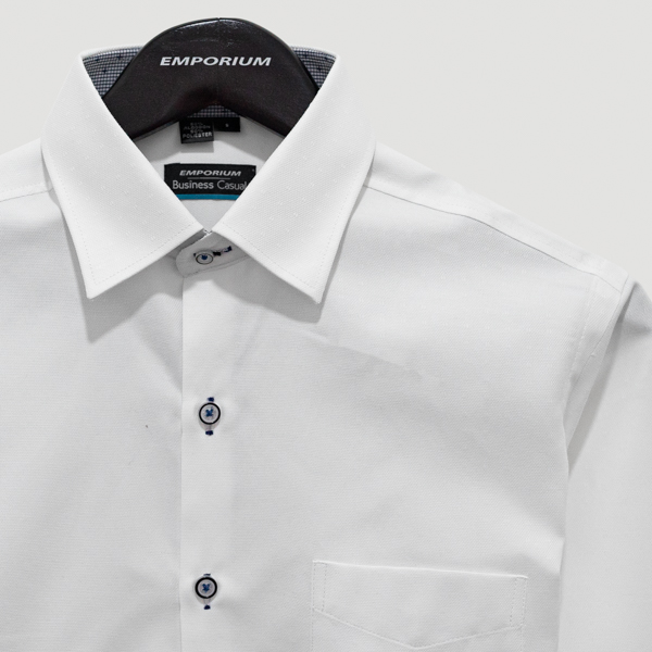 camisa blanco estructura plana marca business casual cl sico 142090 204413 2