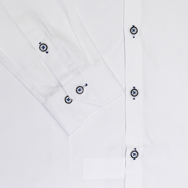 camisa blanco estructura plana marca business casual cl sico 142090 204413 4
