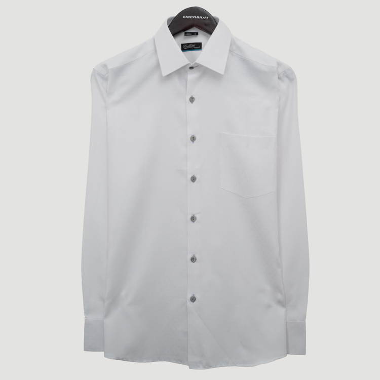 camisa blanco estructura plana marca colletti cl sico 151182 BLANCO 1