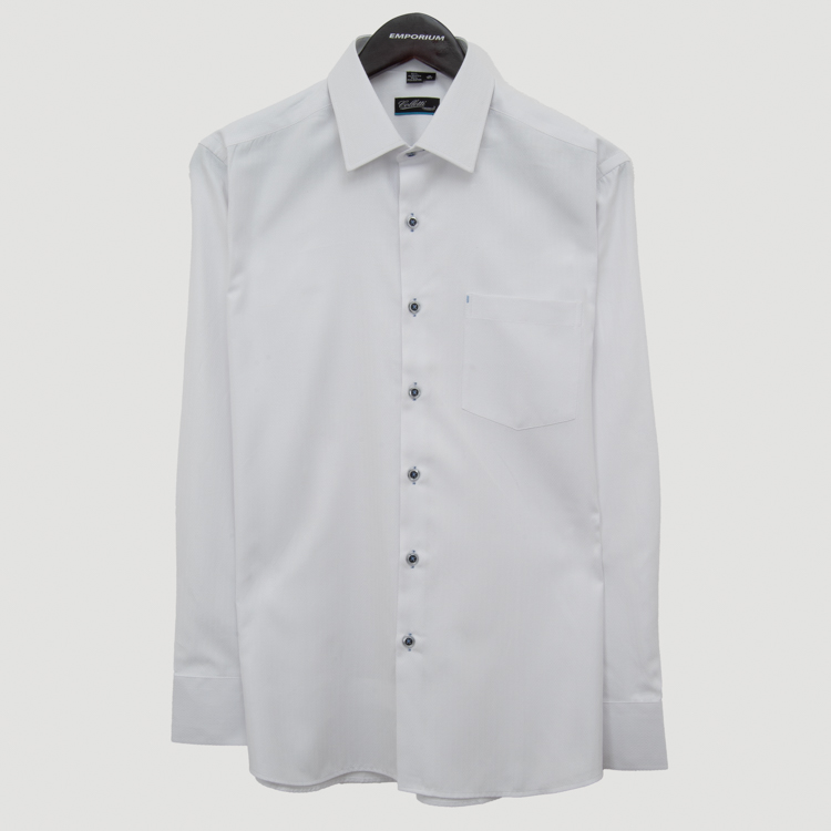 camisa blanco estructura plana marca colletti cl sico 151200 BLANCO 1