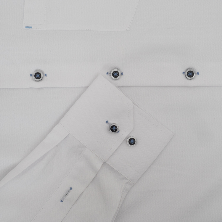 camisa blanco estructura plana marca colletti cl sico 151200 BLANCO 3
