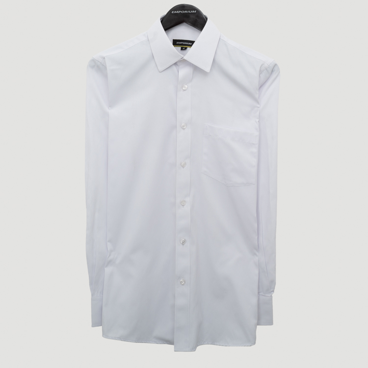 camisa blanco estructura plana marca emporium slim 154935 333575 1