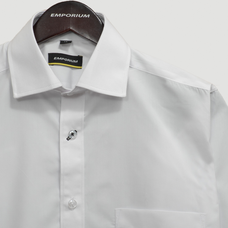 camisa blanco estructura plana marca emporium slim 161487 BLANCO 2