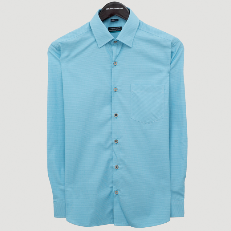 camisa casual aqua estructura plana marca business casual cl sico 155530 355059 1