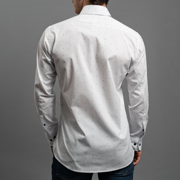 camisa casual blanco estructura plana marca emporium slim 157601 363761 4