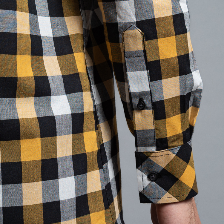 camisa casual caf estructura plana marca emporium slim 157577 CAFE 3