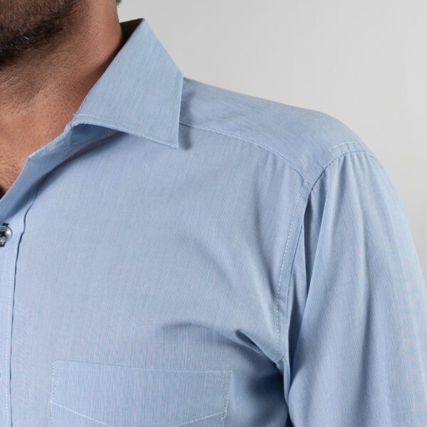 camisa celeste estructura labrada marca smart slim 121173 CELESTE 2