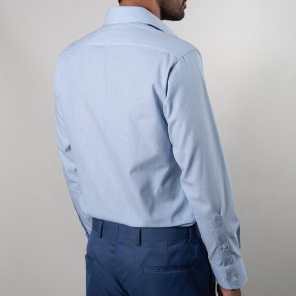 camisa celeste estructura labrada marca smart slim 121173 CELESTE 3