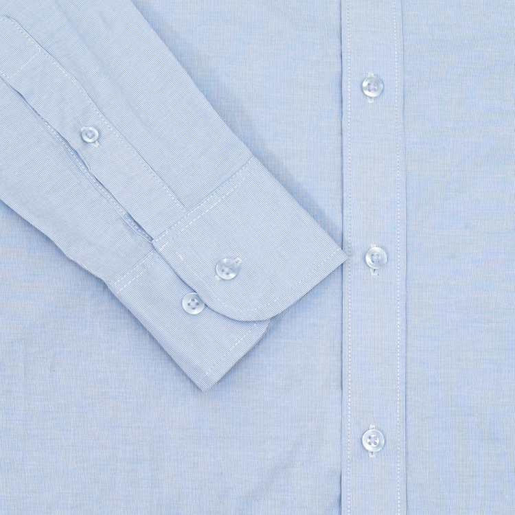 camisa celeste estructura plana marca smart slim 141171 CELESTE 4