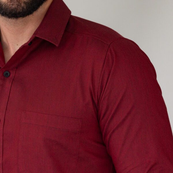 camisa corinto estructura plana lisa marca business casual slim 144162 CORINTO 2