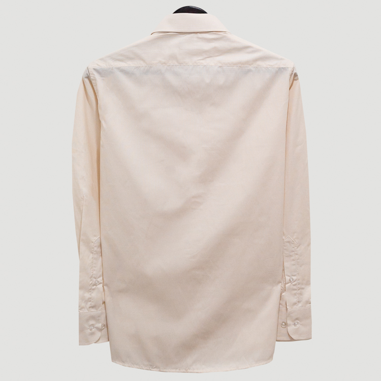 camisa crema estructura plana marca smart slim 141181 CREMA 3