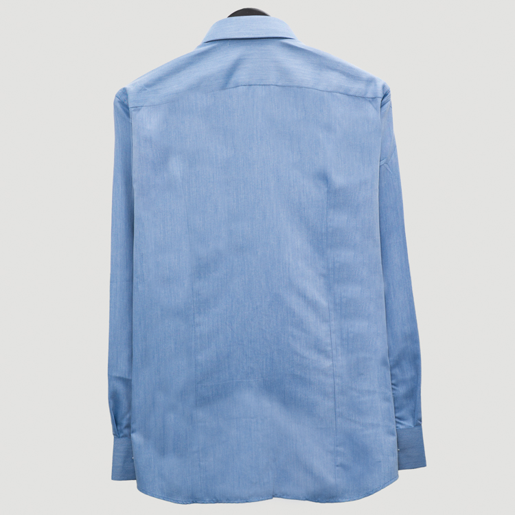 camisa formal azul estructura labrada marca colletti cl sico 160863 AZUL 4
