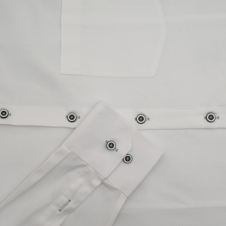 camisa formal blanco estructura labrada marca colletti cl sico 160832 BLANCO 3