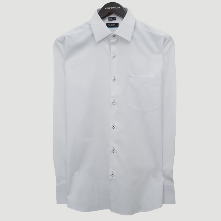 camisa formal blanco estructura plana marca colletti cl sico 155482 BLANCO 1
