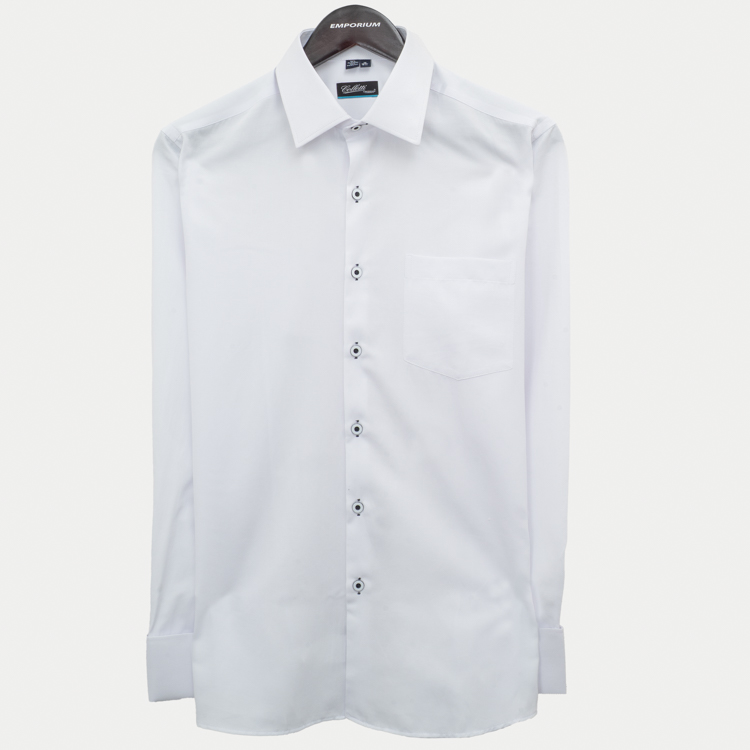camisa formal blanco estructura plana marca colletti cl sico 155510 BLANCO 1