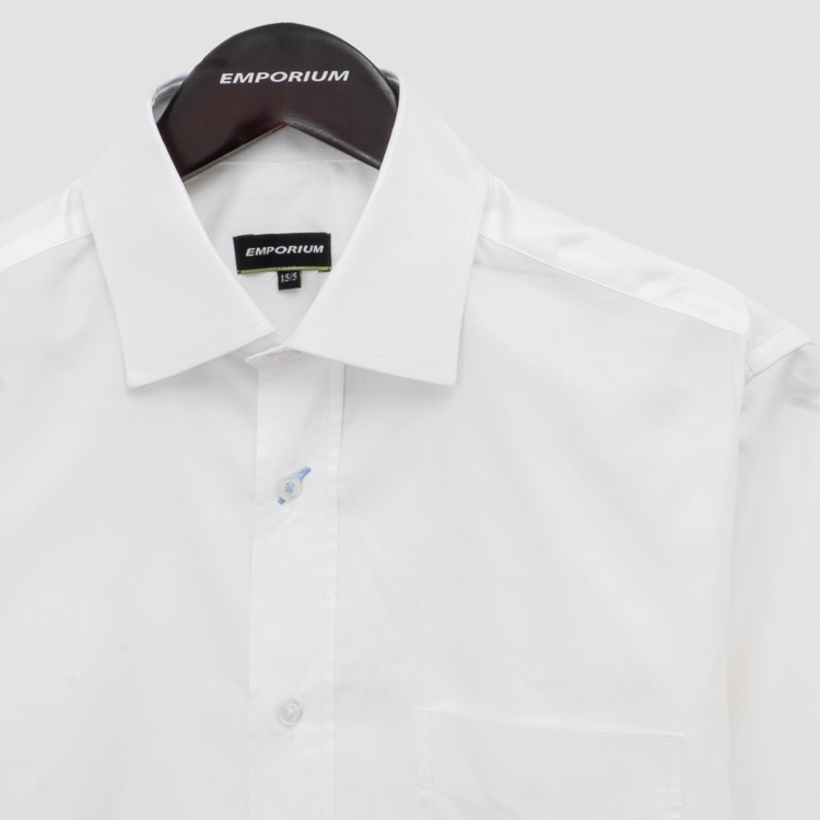 camisa formal blanco estructura plana marca emporium slim 160460 BLANCO 2