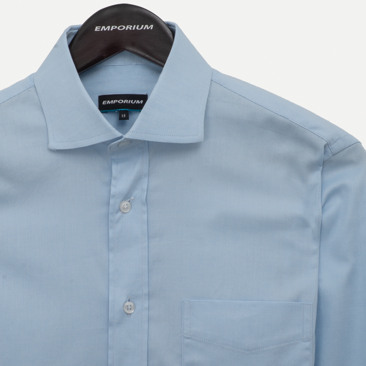camisa formal celeste estructura plana marca emporium cl sico 160449 CELESTE 2