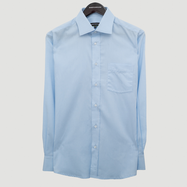 camisa formal celeste estructura plana marca emporium slim 160477 CELESTE 1