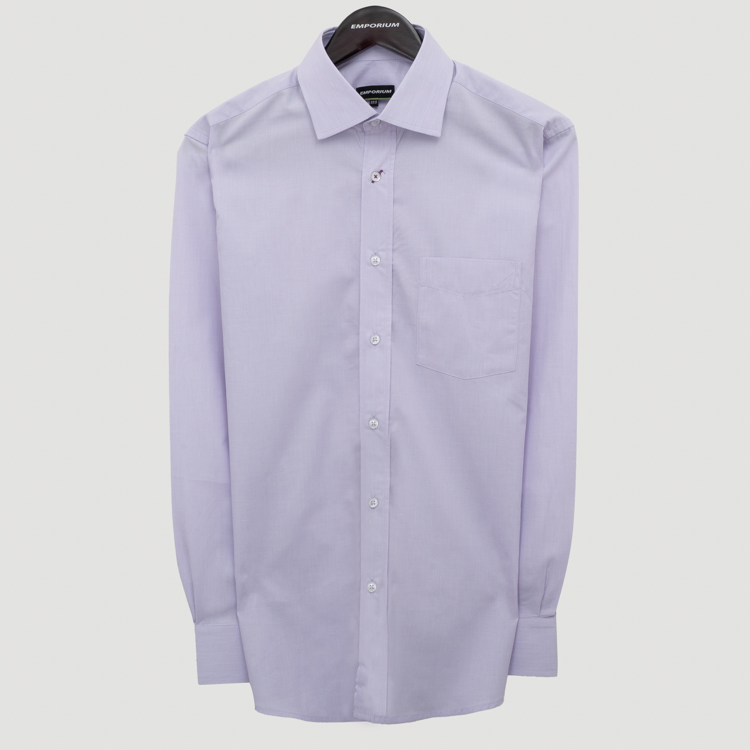 camisa formal lila estructura plana marca emporium cl sico 160493 LILA 1
