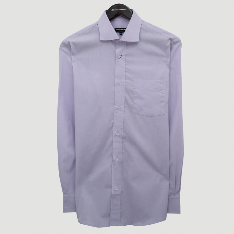 camisa formal lila estructura plana marca emporium slim 160486 LILA 1
