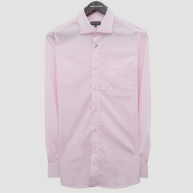 camisa formal rosado estructura plana marca emporium cl sico 160501 ROSADO 1
