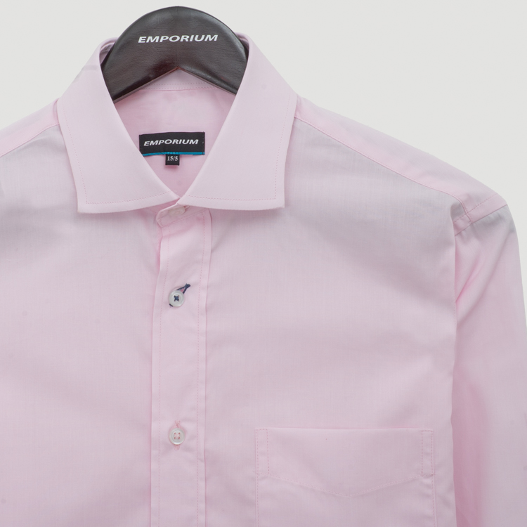 camisa formal rosado estructura plana marca emporium cl sico 160501 ROSADO 2
