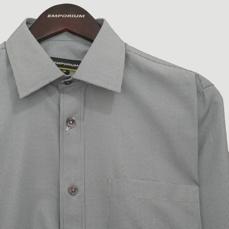 camisa formal GRIS OXF