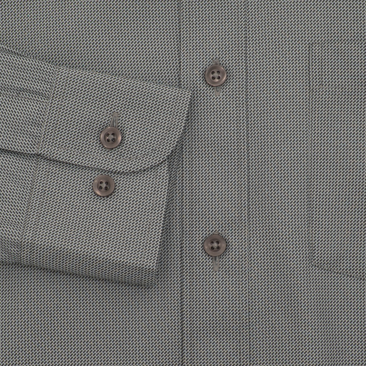 camisa formal GRIS OXF