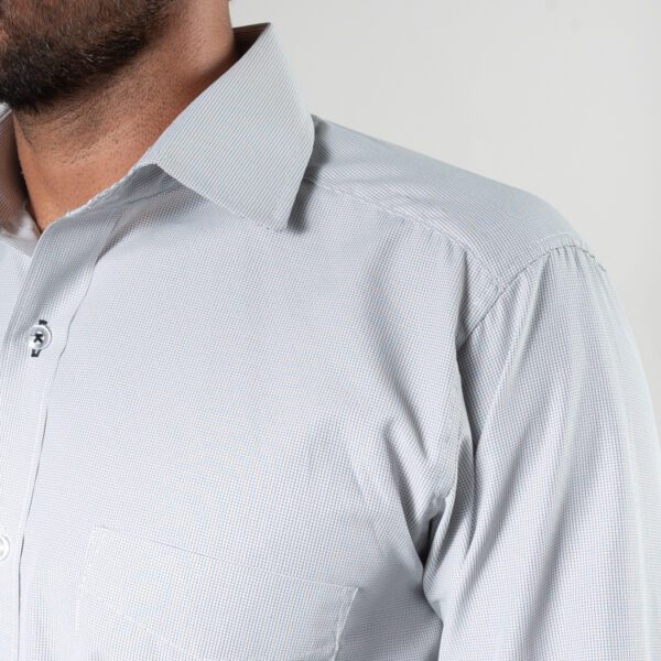 camisa gris estructura labrada marca smart slim 150499 270520 2