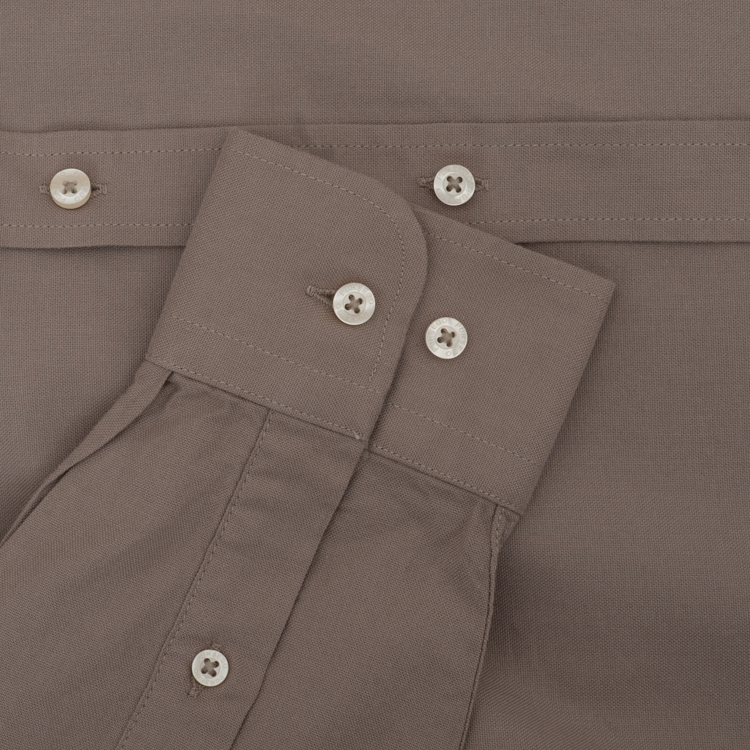 camisa gris estructura plana marca puro ego cl sico 158034 GRIS 3