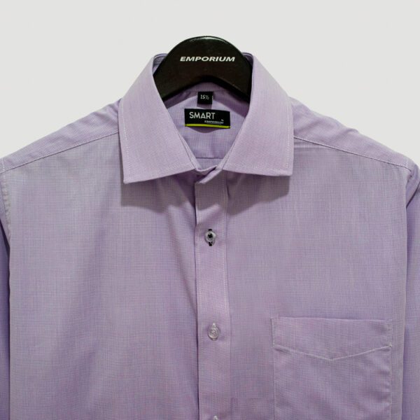 camisa lila diseno plano marca smart slim 138503 195043 3