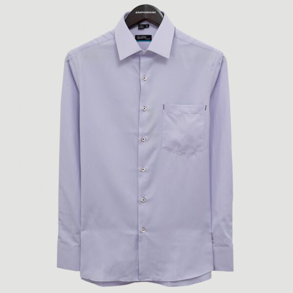 camisa lila estructura labrada marca colletti cl sico 151019 LILA 1