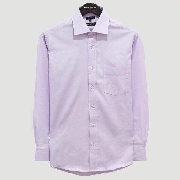 camisa lila estructura plana marca emporium slim 140503 LILA 1