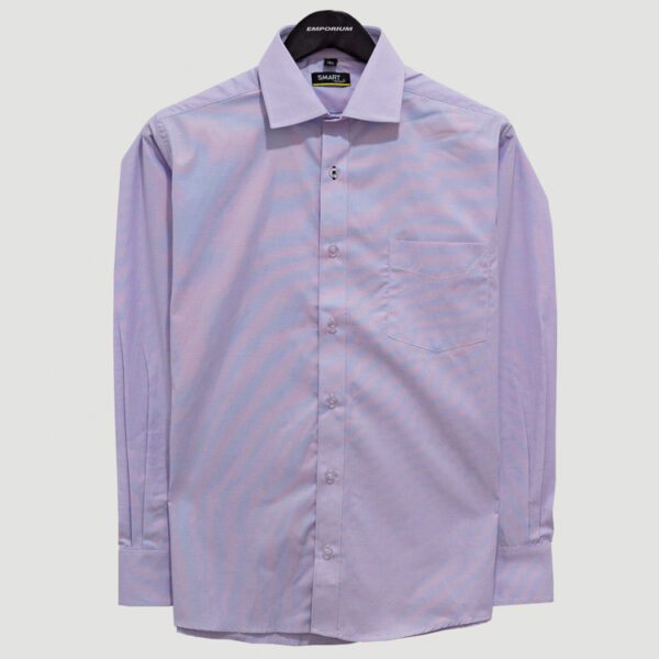 camisa lila estructura plana marca smart slim 141154 214054 1