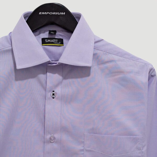 camisa lila estructura plana marca smart slim 141154 214054 2