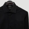 camisa negra estructura plana marca colletti slim 152458 NEGRO 2