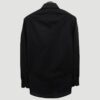 camisa negra estructura plana marca colletti slim 152458 NEGRO 3