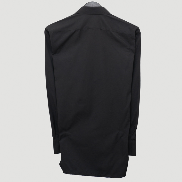 camisa negro estructura plana marca emporium slim 154944 NEGRO 4