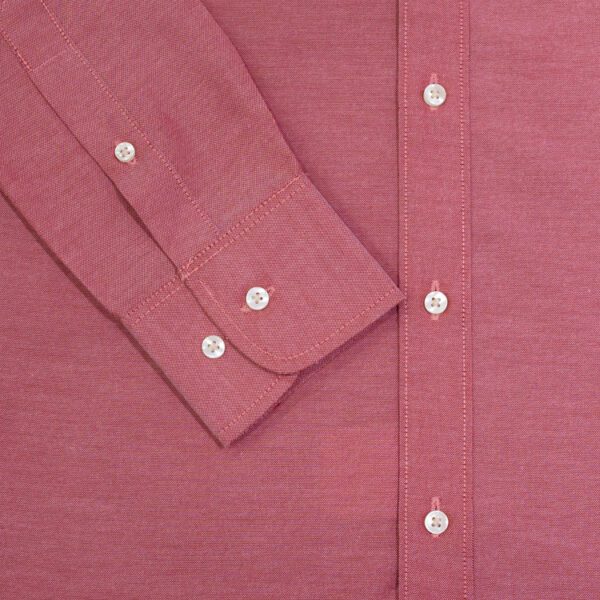 camisa rojo estructura labrada marca business casual slim 138380 197193 2
