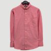 camisa rojo estructura labrada marca business casual slim 138380 ROJO 1
