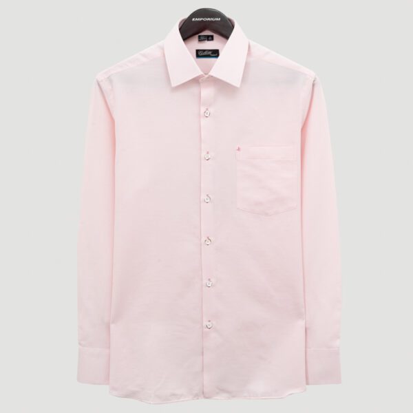 camisa rosada estructura labrada marca colletti cl sico 153278 280911 1