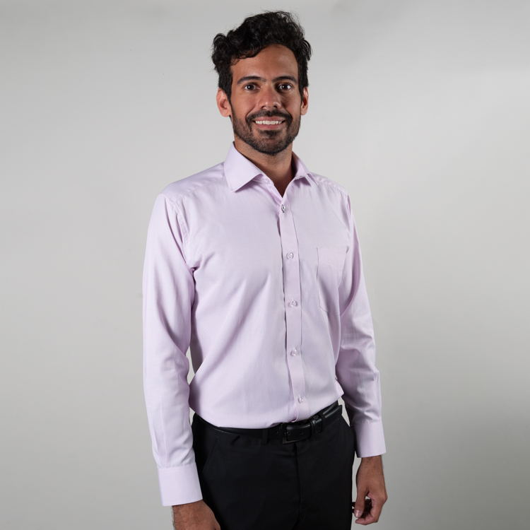 camisa rosada estructura plana marca smart slim 141262 ROSADO 1