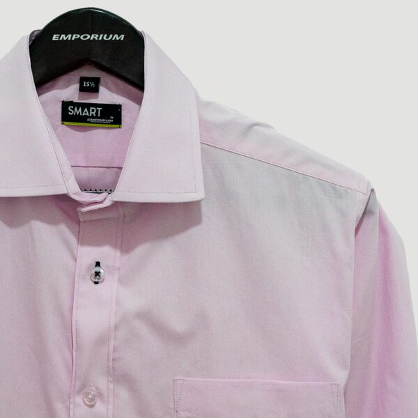 camisa rosado diseno plano marca smart slim 138485 ROSADO 3