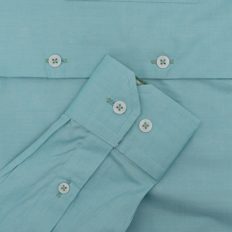 camisa verde estructura plana marca colletti slim 158762 VERDE 3