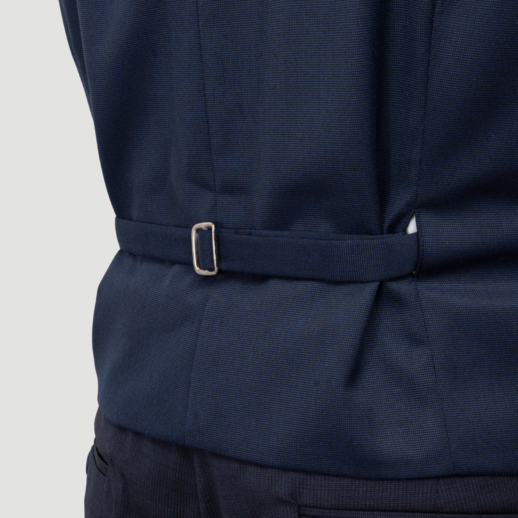 chaleco azul y negro estructura labrada marca emporium cl sico 144297 AZUNEG 3