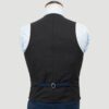 chaleco reversible azul y negro estructura labrada marca emporium slim 150513 AZUNEG 2