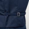 chaleco reversible azul y negro estructura labrada marca emporium slim 150513 AZUNEG 3