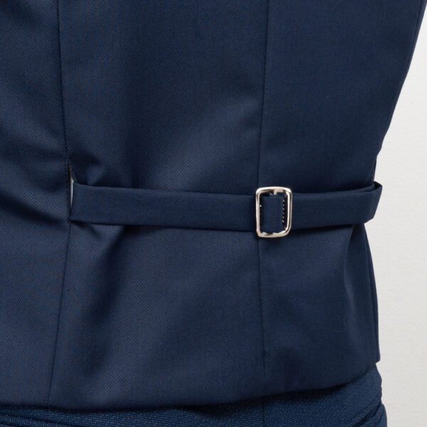 chaleco reversible azul y negro estructura labrada marca emporium slim 150513 AZUNEG 3