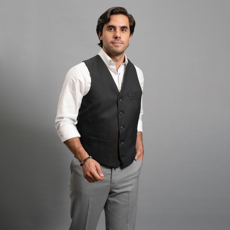chaleco GRIS OXF 1